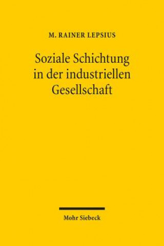 Soziale Schichtung in der industriellen Gesellschaft