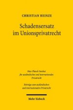 Schadensersatz im Unionsprivatrecht