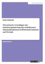 Theoretische Grundlagen der Standortoptimierung mit nichtlinearen Abstandsfunktionen in Wirtschaft, Industrie und Technik