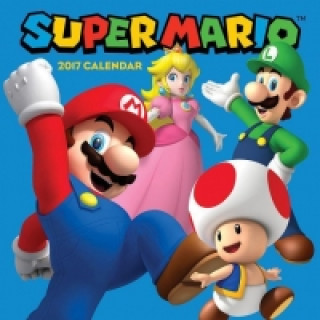 Super Mario Brothers 2017 Wall Calendar