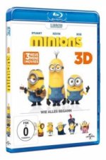 Minions 3D, 2 Blu-ray