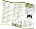 FIFA 16 - Steuerung Playstation 3 & 4, 1 Falttafel