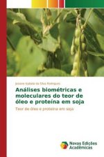 Analises biometricas e moleculares do teor de oleo e proteina em soja