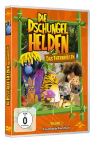Die Dschungelhelden - Das Tigerbrüllen, 1 DVD