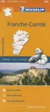 Franche-Comte - Michelin Regional Map 520