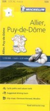 Allier, Puy-de-De - Michelin Local Map 326