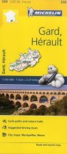 Gard, Herault - Michelin Local Map 339