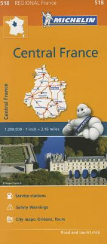 Centre - Michelin Regional Map 518
