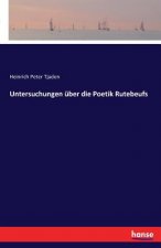 Untersuchungen uber die Poetik Rutebeufs