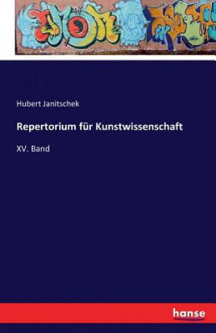 Repertorium fur Kunstwissenschaft