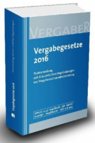 Vergabegesetze 2016