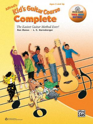 ALFREDS KIDS GUITAR COURSE COMPLETE BOOK