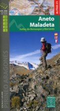 Maladeta Aneto (Vall de Benasque) map and hiking guide