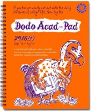 Dodo Acad-Pad 2016 - 2017 Mid Year Desk Diary, Academic Year, Week to View