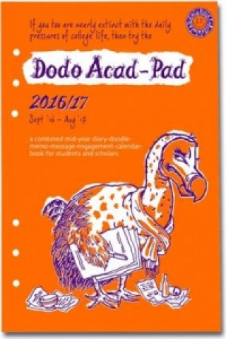Dodo Acad-Pad 2016 - 2017 Filofax-Compatible A5 Organiser Diary Refill, Mid Year / Academic Year, Week to View