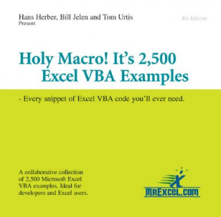 Holy Macro! It's 2,500 Excel VBA Examples