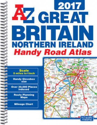 A-Z GREAT BRITAIN HANDY ROAD ATLAS 2017