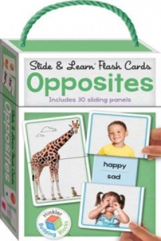 Building Blocks Slide & Learn Flashcards Opposites (UK Eng)