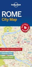 Lonely Planet Rome City Map