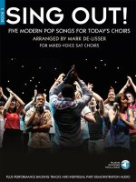 Sing Out! 5 Pop Songs For Today's Choirs - Book 3