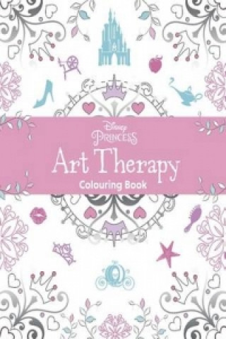 Disney Princess Art Therapy Colouring Book