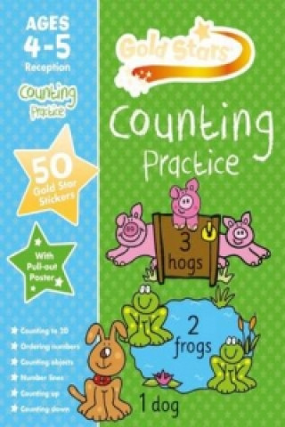 Gold Stars Counting Practice Ages 4-5