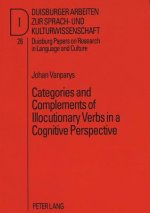 Categories and Complements of Illocutionary Verbs in a Cognitive Perspective