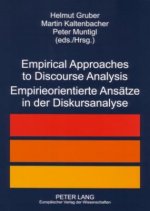 Empirical Approaches to Discourse Analysis Empirieorientierte Ansaetze in Der Diskursanalyse