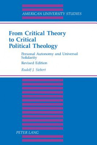 From Critical Theory to Critical Political Theology