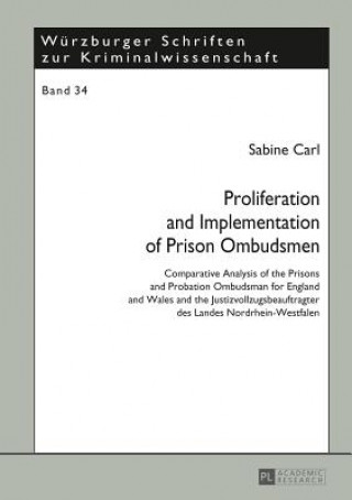 Proliferation and Implementation of Prison Ombudsmen