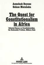Quest for Constitutionalism in Africa