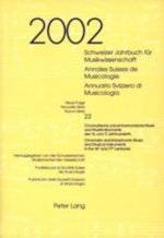 Schweizer Jahrbuch Fuer Musikwissenschaft Annales Suisses de Musicologie Annuario Svizzero di Musicologia