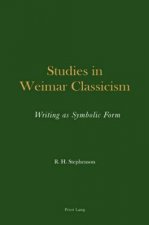 Studies in Weimar Classicism