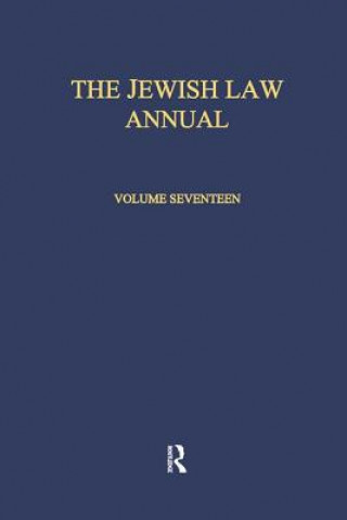 Jewish Law Annual Volume 17