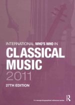 International Who's Who in Classical/Popular Music Set 2011