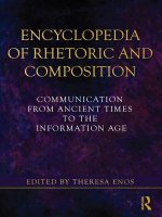 Encyclopedia of Rhetoric and Composition