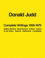 Donald Judd: Complete Writings 1959-1975