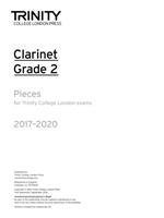 Trinity College London: Clarinet Exam Pieces Grade Grade 2 2017 - 2020 (part only)