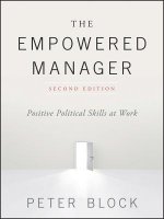 Empowered Manager - Positive Political Skills at Word 2e