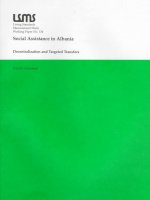 Social Assistance in Albania