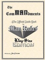 Commandments; the Official Guide Book to Man Rules, King-Size Edition