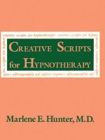 Creative Scripts For Hypnotherapy