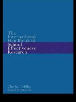 International Handbook of School Effectiveness Research