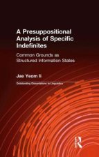 Presuppositional Analysis of Specific Indefinites