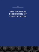 Political Philosophy of Confucianism