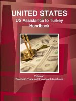 Us Assistance to Turkey Handbook Volume 1 Economic, Trade and Investment Assistance