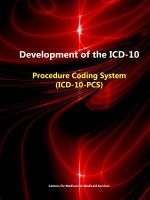 Development of the ICD-10: Procedure Coding System (ICD-10-Pcs)