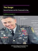 Surge: General Petraeus and the Turnaround in Iraq