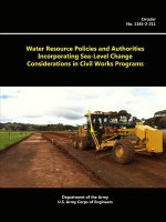 Water Resource Policies and Authorities Incorporating Sea-Level Change Considerations in Civil Works Programs