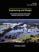 Engineering and Design - Risk-Based Analysis for Flood Damage Reduction Studies